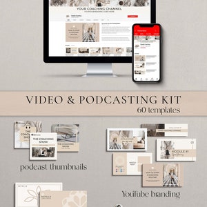 Coaching Business Start Up Toolkit Canva template bundle. All content written and done for you. Coaching business templates, social media templates, coach lead magnet templates, coach webinar templates, sales landing page templates, email templates