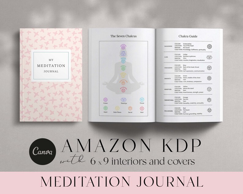 Amazon KDP Canva Template Bundle, KDP Book Templates, Canva KDP Templates, kdp Canva Templates, kdp Interior Templates, kdp Cover Templates