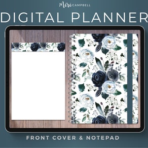 Digital planner for Goodnotes 5 on iPad. Undated planner for use with Goodnotes. Digital stickers. Undated digital planner. iPad planner, weekly planner, goal tracker, gratitude tracker, habit tracker, finance tracker, vision board, health tracker