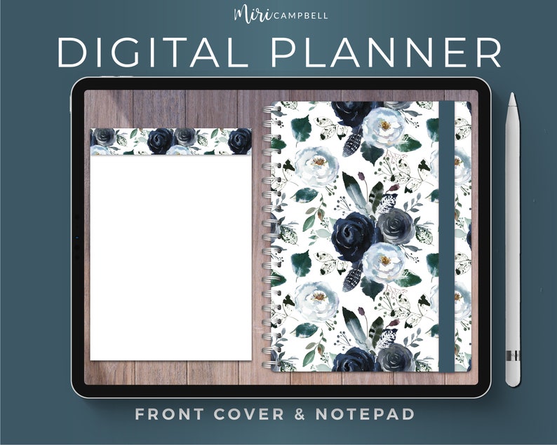 Digital planner for Goodnotes 5 on iPad. Undated planner for use with Goodnotes. Digital stickers. Undated digital planner. iPad planner, weekly planner, goal tracker, gratitude tracker, habit tracker, finance tracker, vision board, health tracker