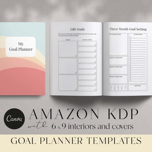 Amazon KDP Canva Template Bundle, KDP Book Templates, Canva KDP Templates, kdp Canva Templates, kdp Interior Templates, kdp Cover Templates