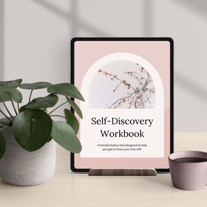 Self Discovery Journal Canva Templates, Get To Know Yourself Journal, Self-Care Journal, Self Discovery Workbook, Self-Love Journal Prompts