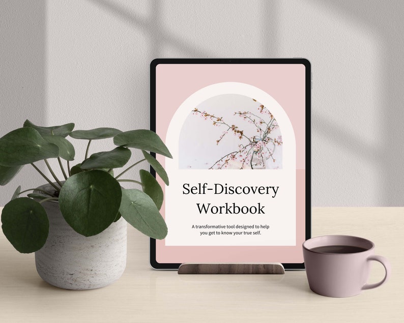 Self Discovery Journal Canva Templates, Get To Know Yourself Journal, Self-Care Journal, Self Discovery Workbook, Self-Love Journal Prompts