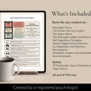 polyvagal theory, polyvagal therapy, regulating the nervous system, therapy tools, therapy worksheets, therapist tools, therapist worksheets, counselor worksheets, counselor business, canva templates, psychologist