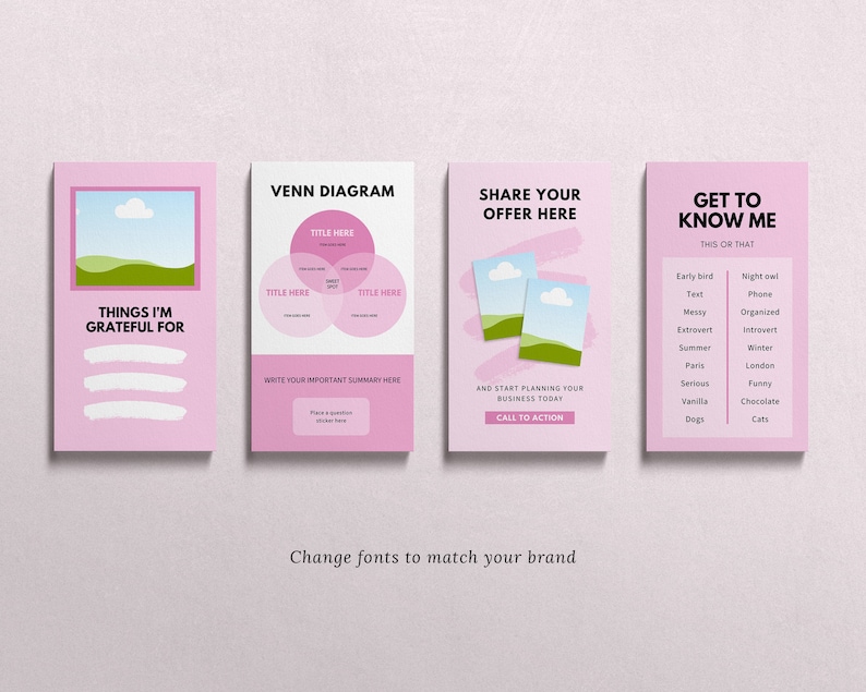 Instagram Templates Instagram Canva Templates Viral Etsy