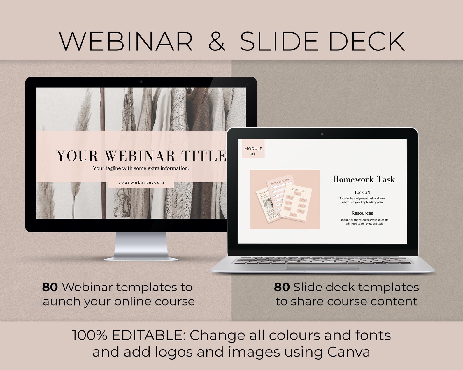 Webinar Template Canva