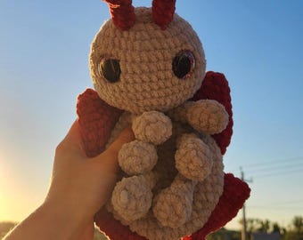Patrón de mariposa de peluche en PDF / Patrón de insecto a crochet / Patrón de insecto de peluche / Amigurumi de insecto a crochet / Patrón de crochet para principiantes