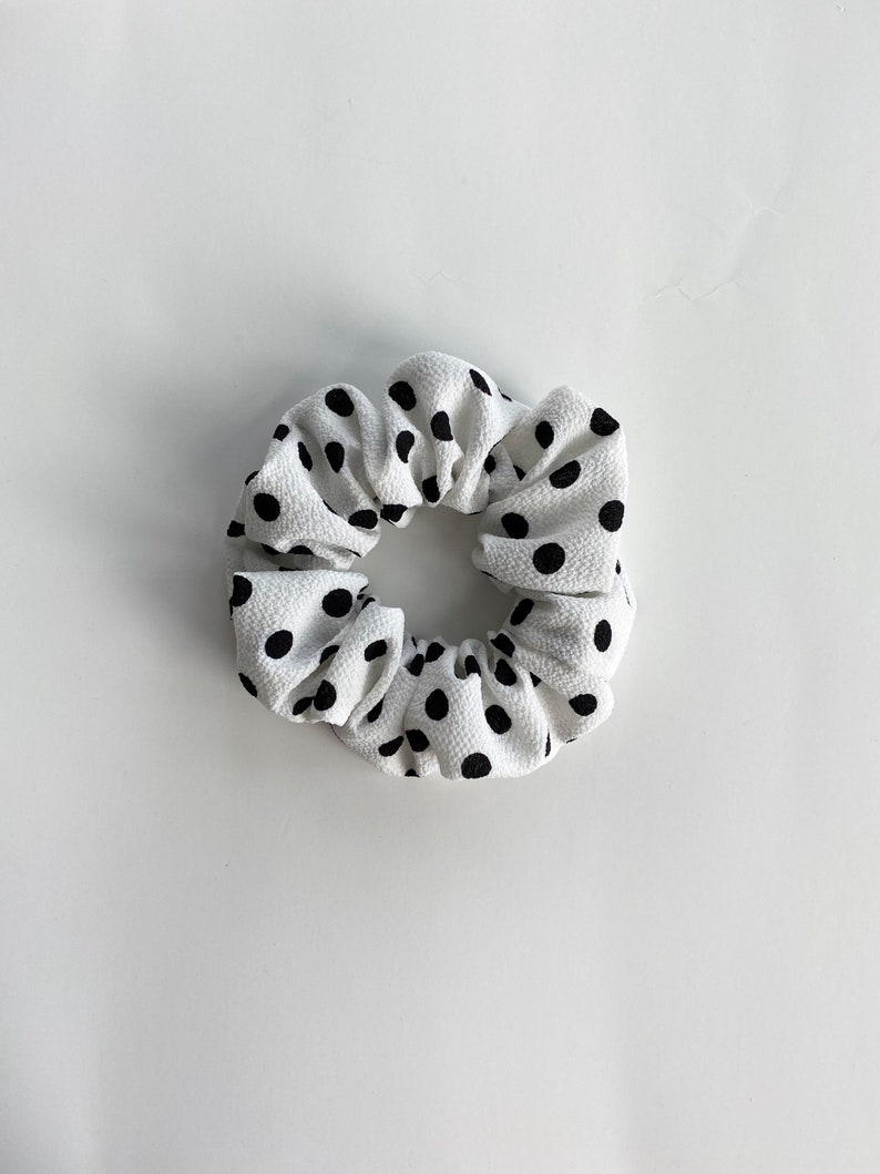 Polka Dot Scrunchie