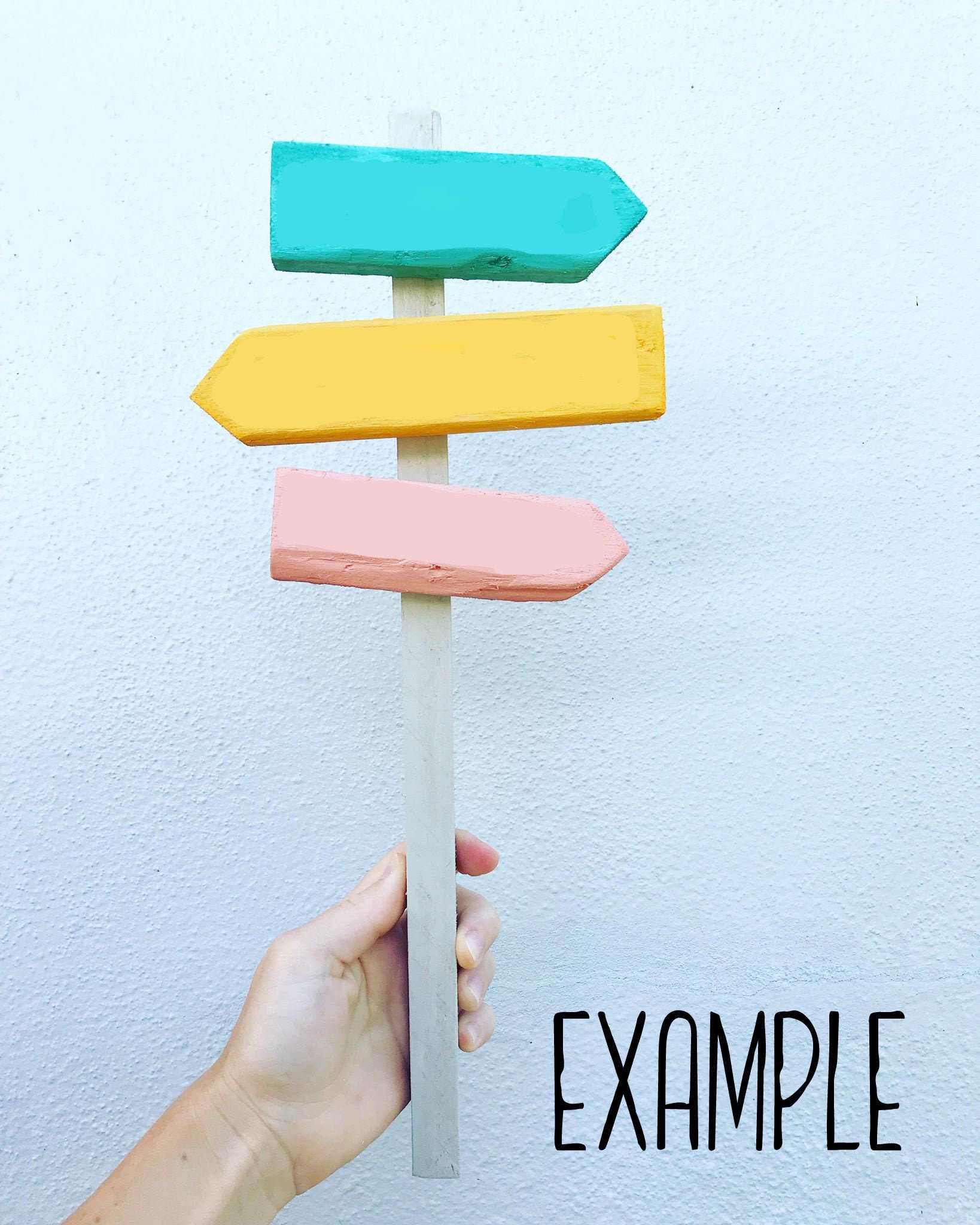 Miniature Dunedin Florida Custom Directional Signs With Stand Etsy