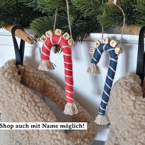 6 Rollen Christbaumschmuck Zuckerstangen Weihnachts Produktbild-Vorschau 5