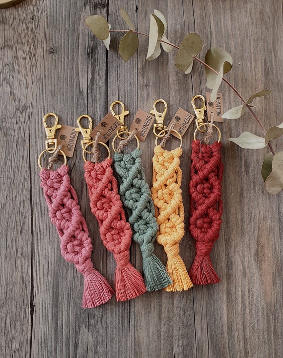 小物 OVY Carabiner Macrame Keychain i'm ok - 小物