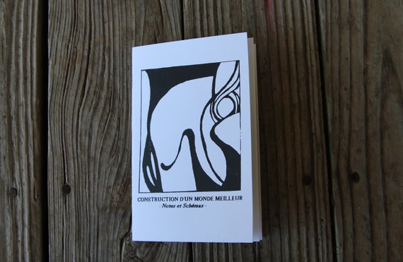 Construction d'un Monde Meilleur - Quantum Physics art zine (screenprinted)