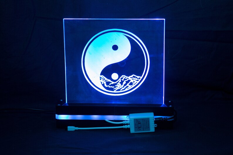 Custom Engraved LED Acrylic Display - Etsy