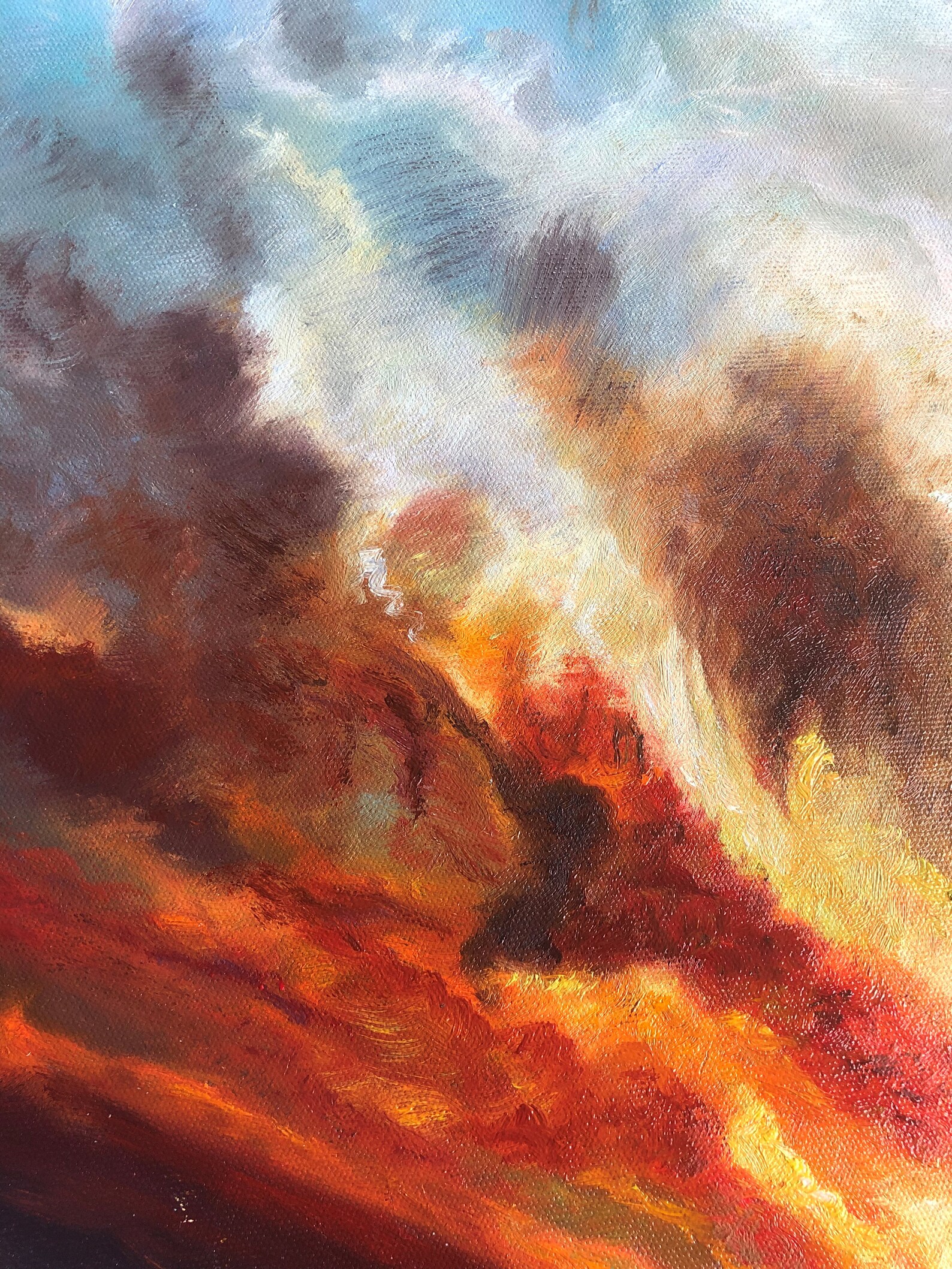 Schwarze weiße Malerei Kunst überdimensionieren Wand Kunst Etsy.de