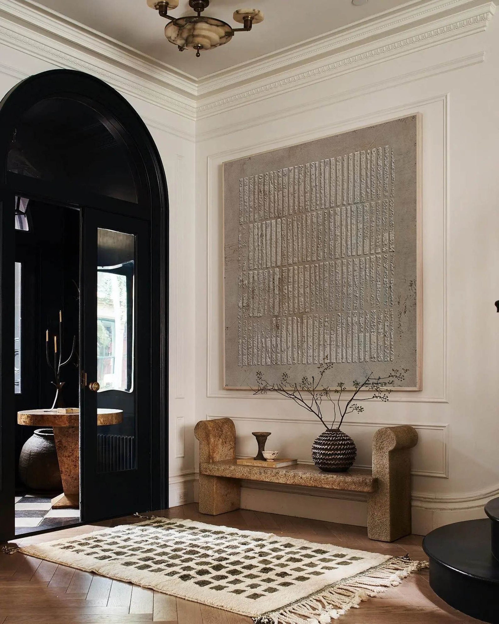 Brown Wall Painting Grey Taupe Wall Art Taupe Wall Painting on Etsy