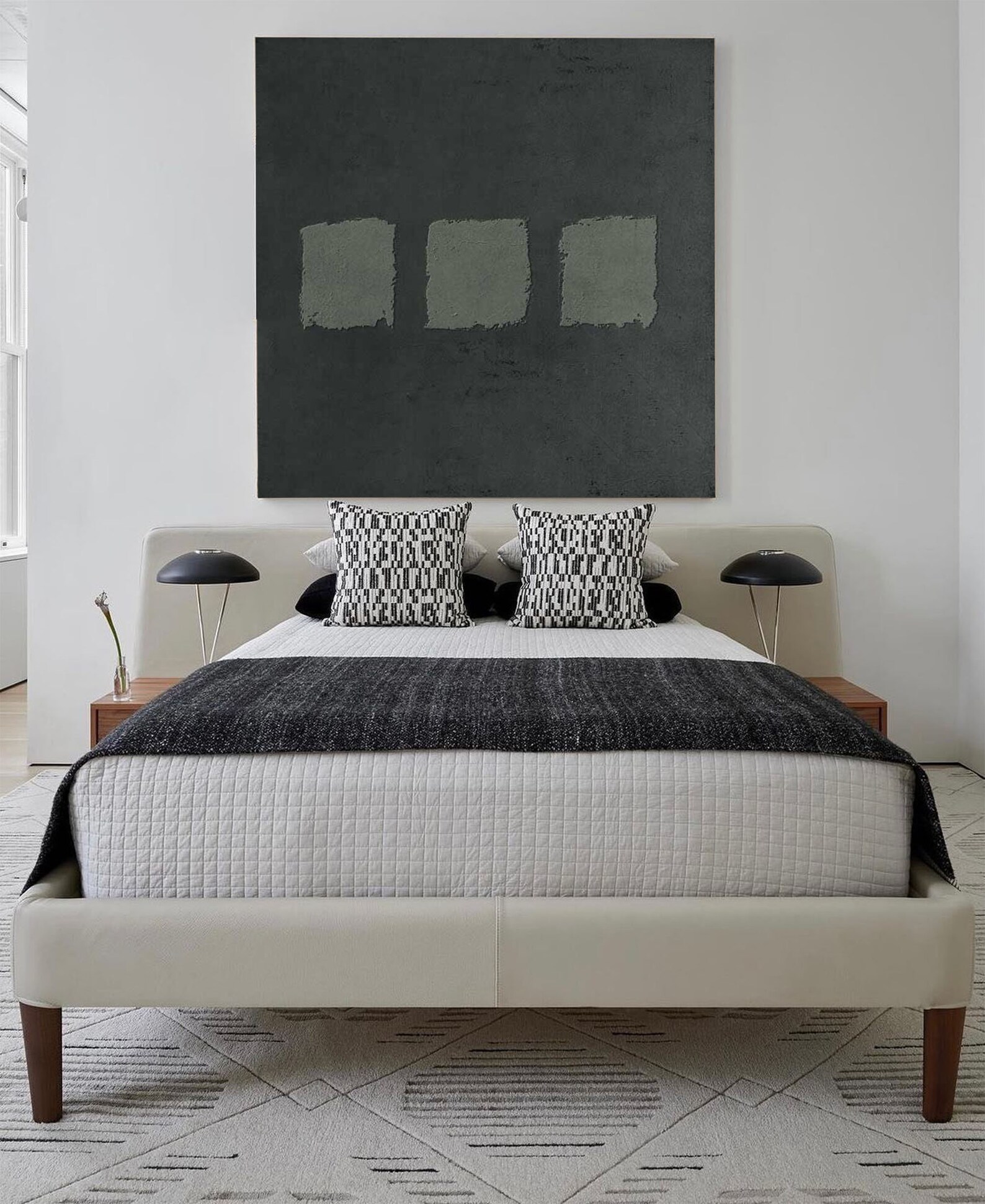 Grey Green Wall Art Green Gray Painting Green Abstract Art Etsy