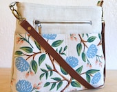 Crossbody Bag SEWING PATTERN: Ladies Kaitlin Purse with Zipper Pockets Tutorial (PDF Pattern)