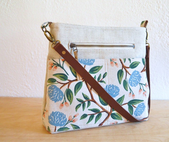 How To Sew An Easy Slouch Bag: Just One Pattern Piece! 