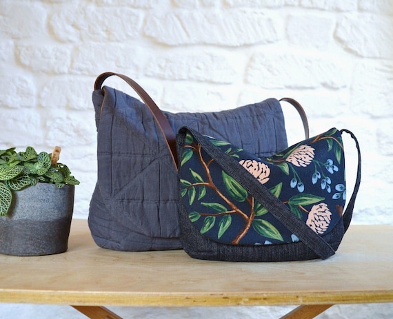 Greta purse and shoulder bag sewing pattern - Sew Modern Bags