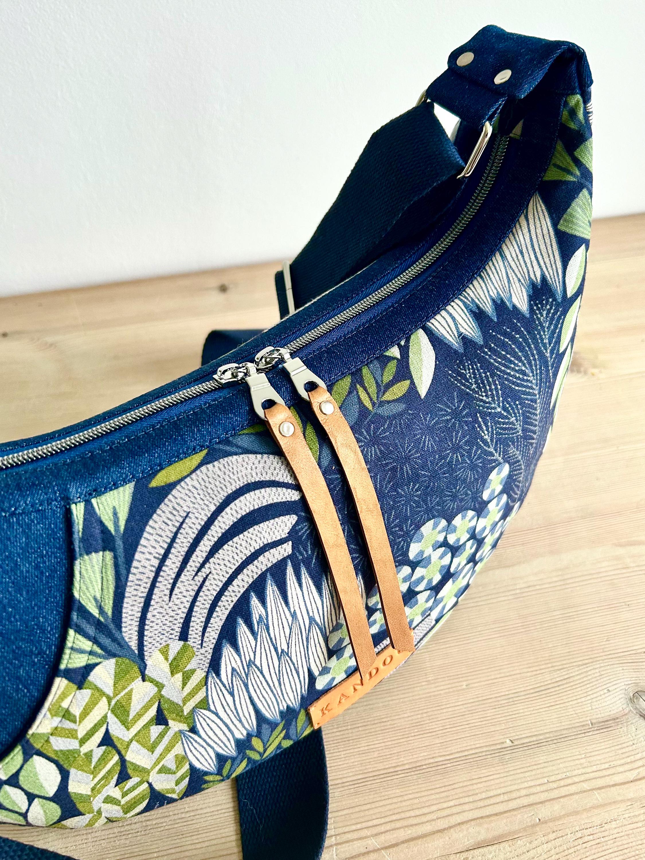 Crescent Crossbody Bag Sewing Pattern: Ladies Bag Pattern