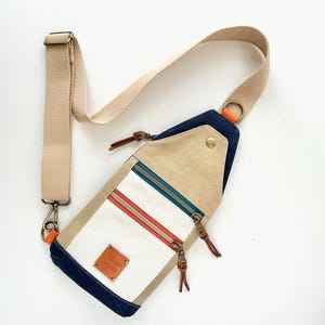 NEW! Fielder Pouch Sewing PATTERN, Easy Crossbody Bag Pattern, Chest Bag Pattern, Travel Bag Pattern, Photo Tutorial, PDF file