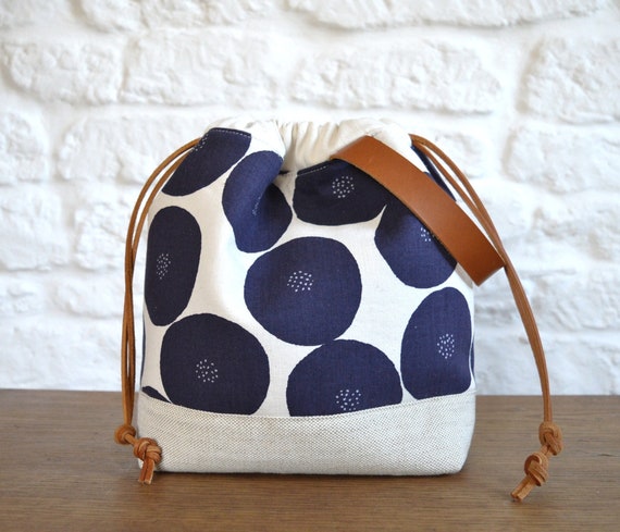 cotton drawstring project bag – cozyblue