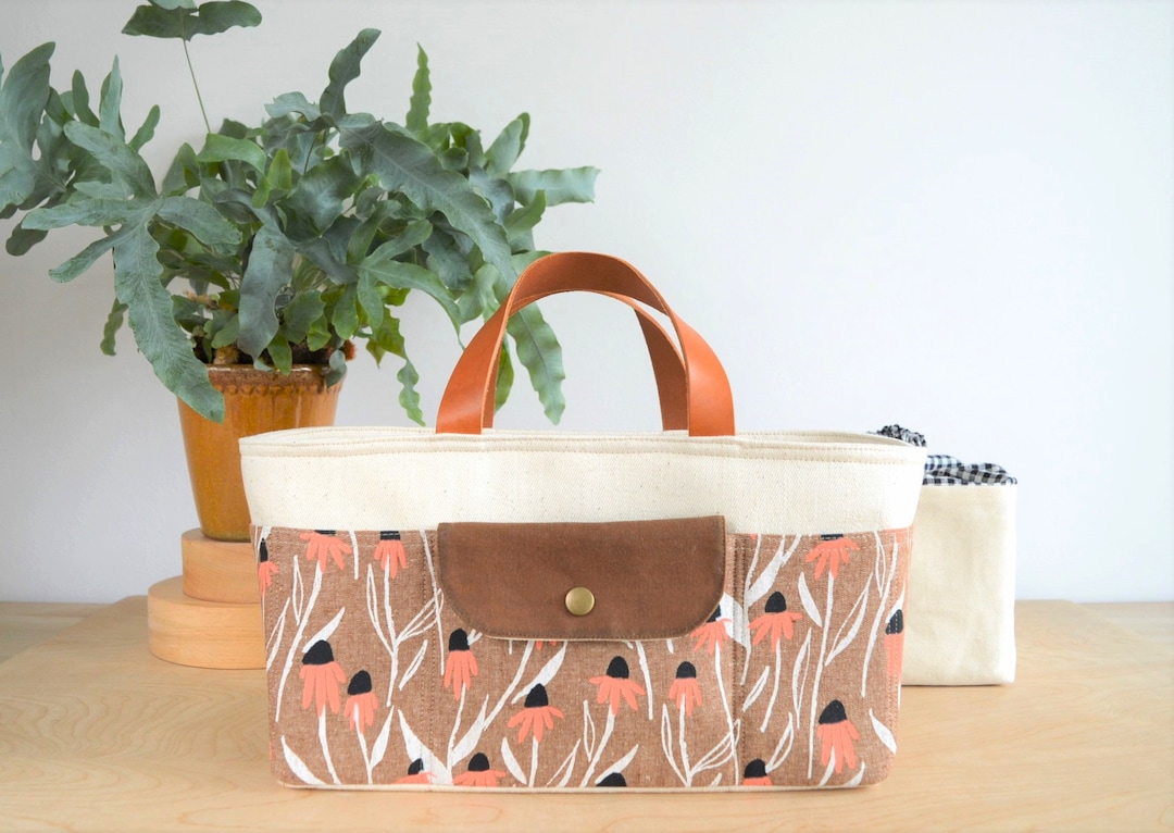 Crafter's Tool Bag PATTERN, Project Bag Sewing Pattern, Knitting Bag