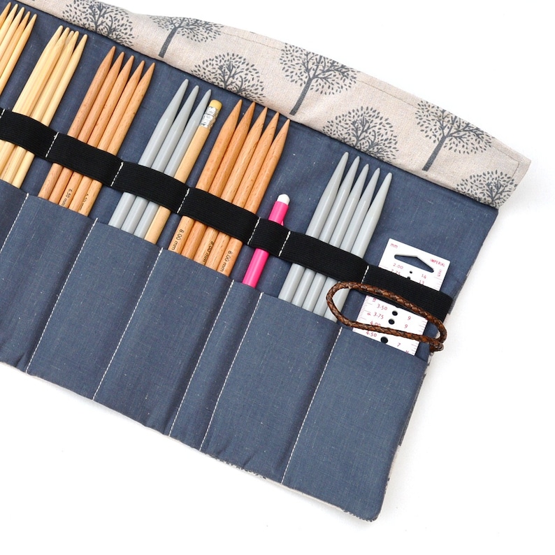 Knitting Needle Case sewing patternDouble Pointed Needle case Etsy