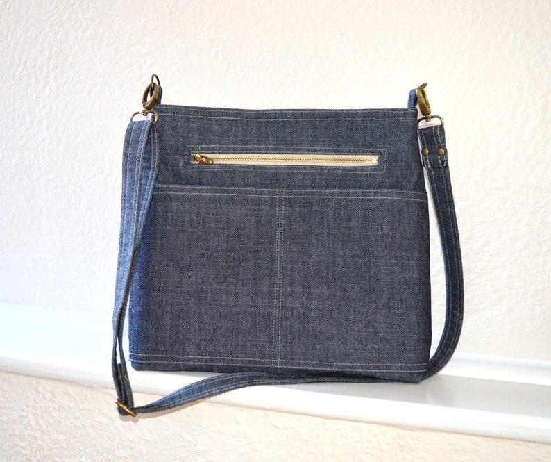 Crossbody Purse PATTERN Easy Bag pattern Shoulder Bag sewing | Etsy