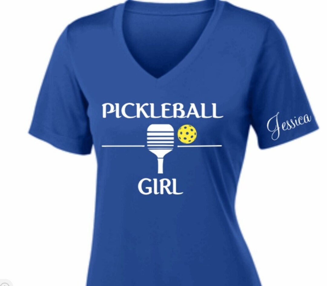 Women's pickleball Girl Pickleball Tshirt Etsy