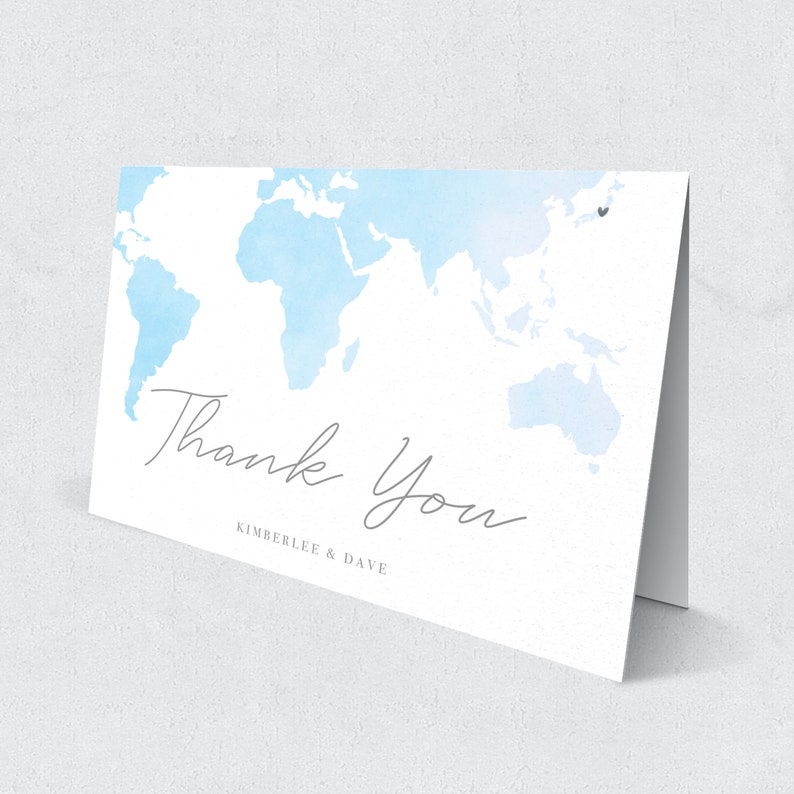 Japan Thank You Card Template Printable Templett Etsy