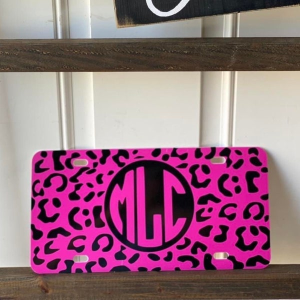 Bronze License Plate Etsy