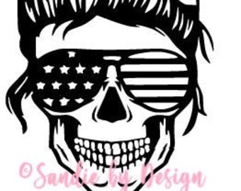 Download Girl Skull Svg Etsy