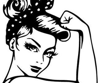 Download Strong Woman Svg Etsy