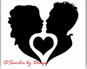 Download Romantic Couple Svg Etsy