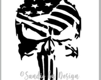 Free Free American Flag Punisher Svg 651 SVG PNG EPS DXF File