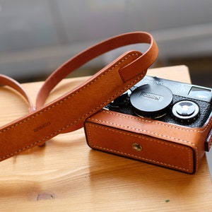 Italy Leather Handmade Rollei 35 , Rollei 35 S , Rollei 35 SE , Rollei 35 T , Rollei 35 TE film camera half case