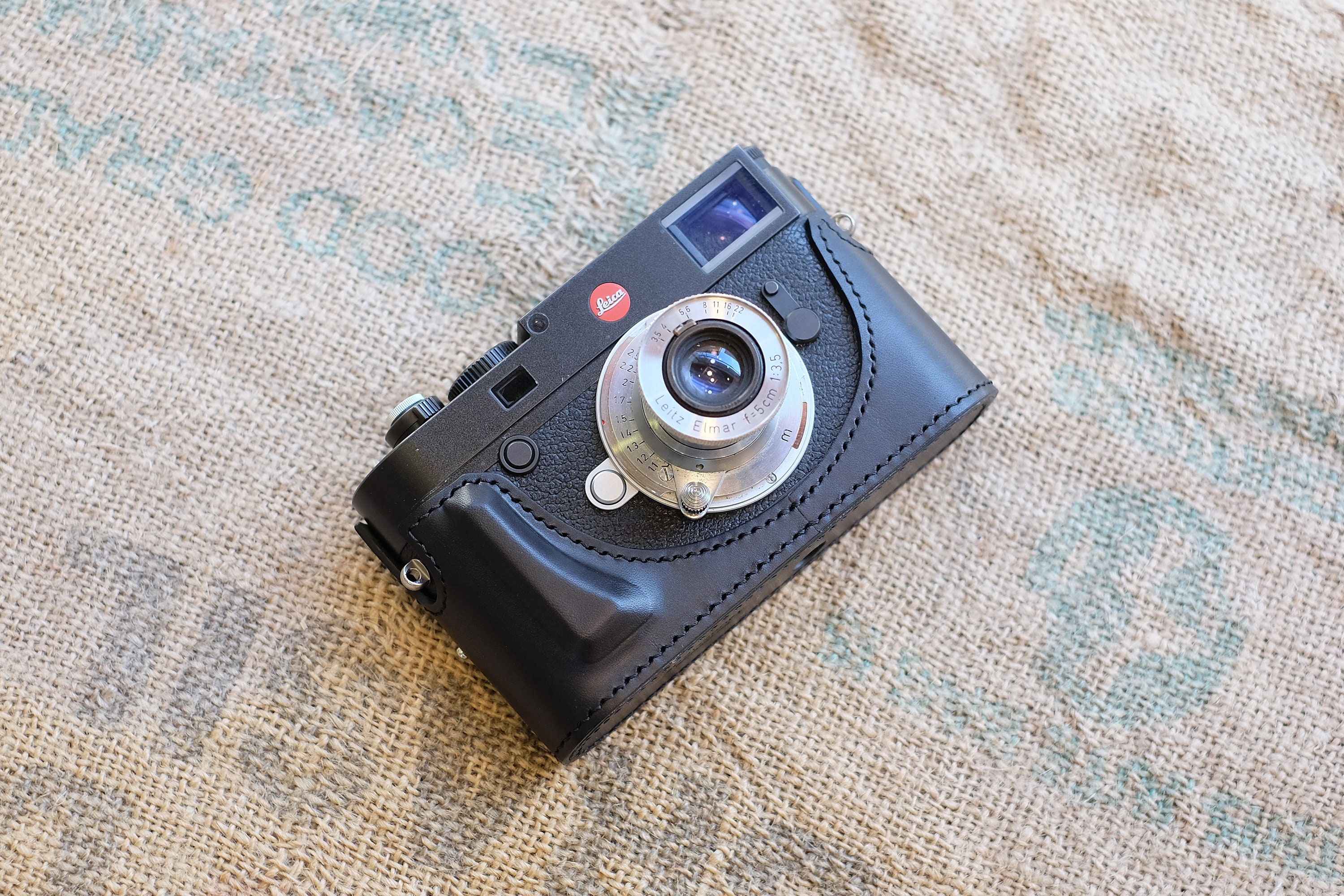 本革 カメラケース LEICA ライカ M240/M240P/MD/TYP262用 イタリア製本 