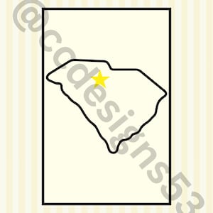 Wofford inspired digital prints