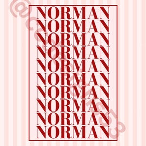 Pair of digital prints inspired by Oklahoma University