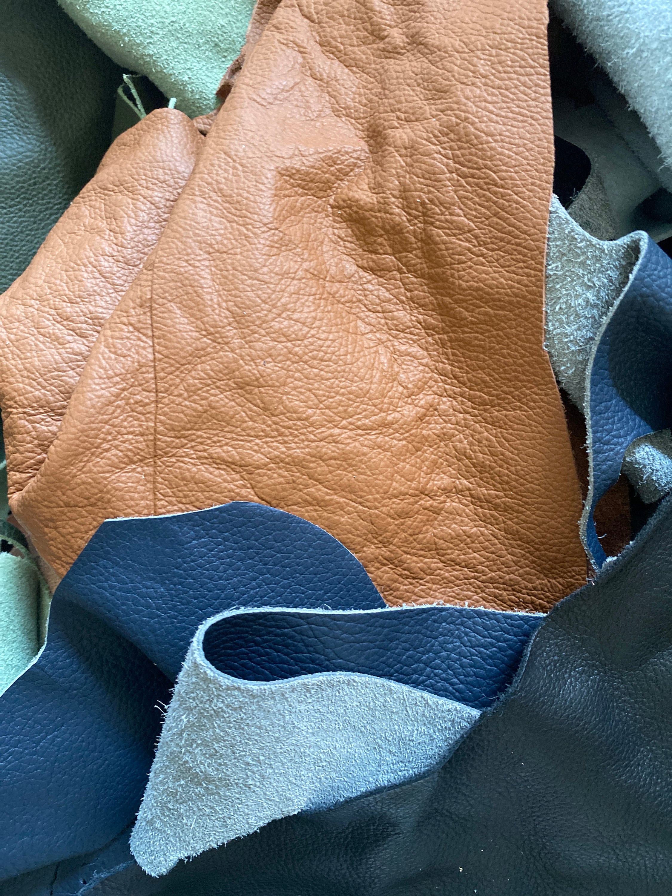10 lbs FREE Leather Scraps - By Popular Demand