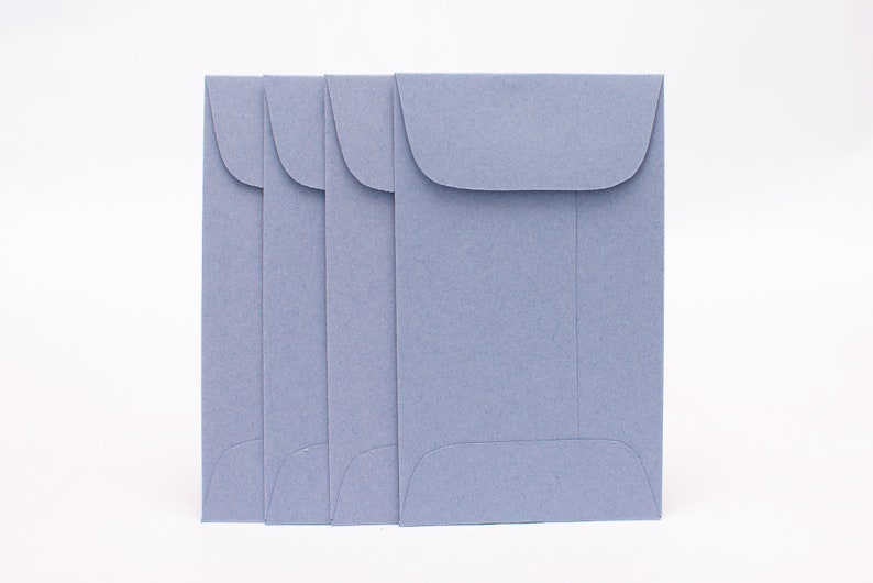 Tranquil Blue Envelopes |Coin Envelopes|Seed Envelopes|Gift Card Envelopes|Paper Envelopes|Mini Envelopes|Envelope 2-14 x 3-34