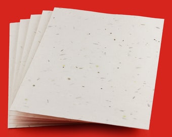 Seeded Plantable Card Sheets 250gsm, Plantable Seed Paper, A3, A4, A5, A6 , A7 - Plantable Card, Invitations, Wedding, Invite, Eco-Friendly.