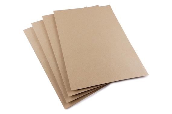 A5 170gsm Natural Brown Kraft Paper, Rustic Eco Paper, Arts And Craft Paper