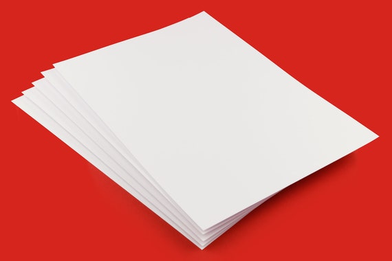 A3 Heavyweight White Card Stock, Thick 500gsm Smooth White, Home