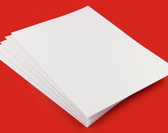 Bright White 6"x4" 350gsm Card, Card Making, Crafting, Painting, Die Cutting, Arts, Crafts