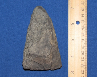 Prehistoric Indian Celt Artifact - IAGA COA