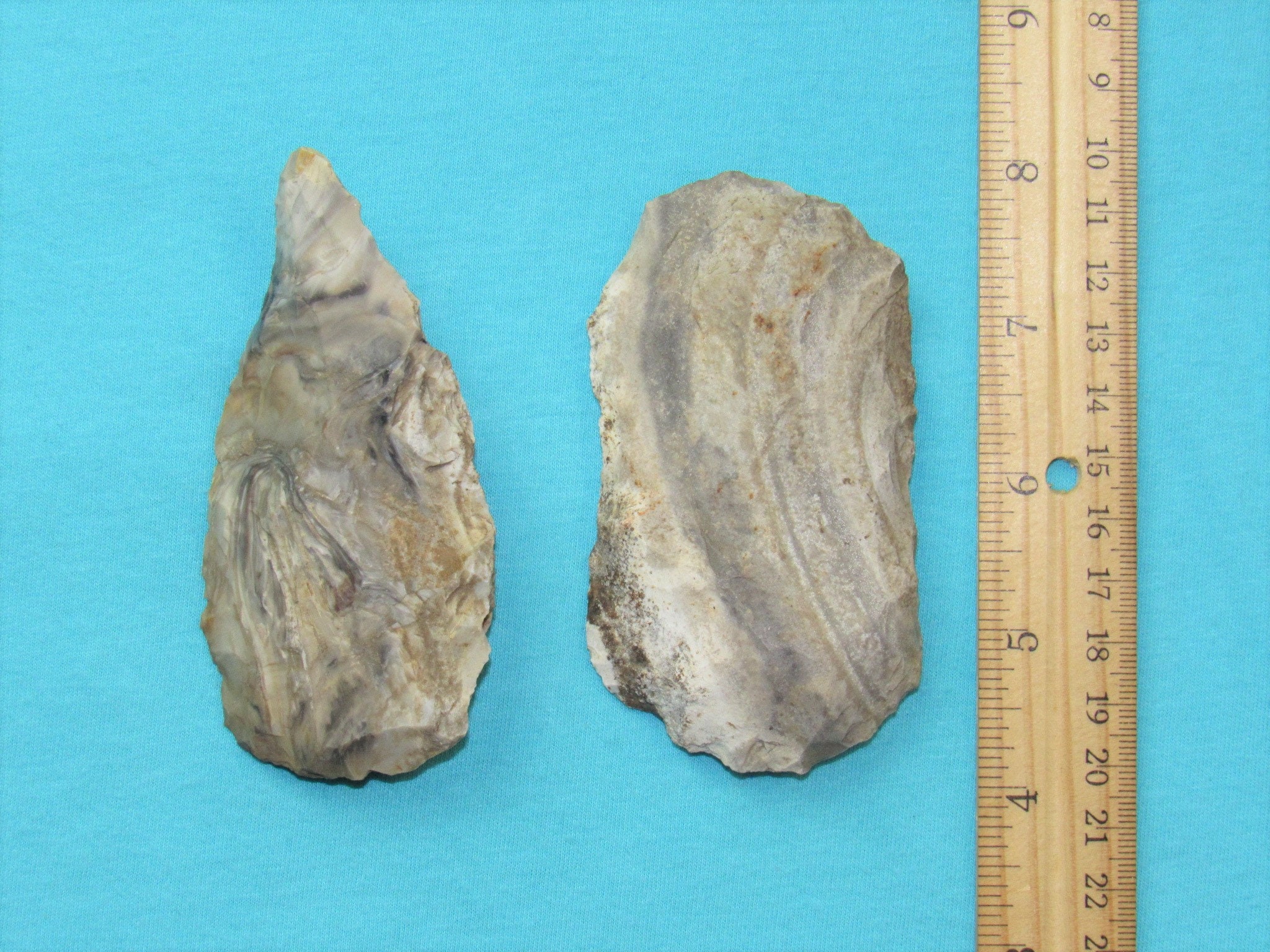 Two Prehistoric Indian Blade Tool Artifacts - Etsy