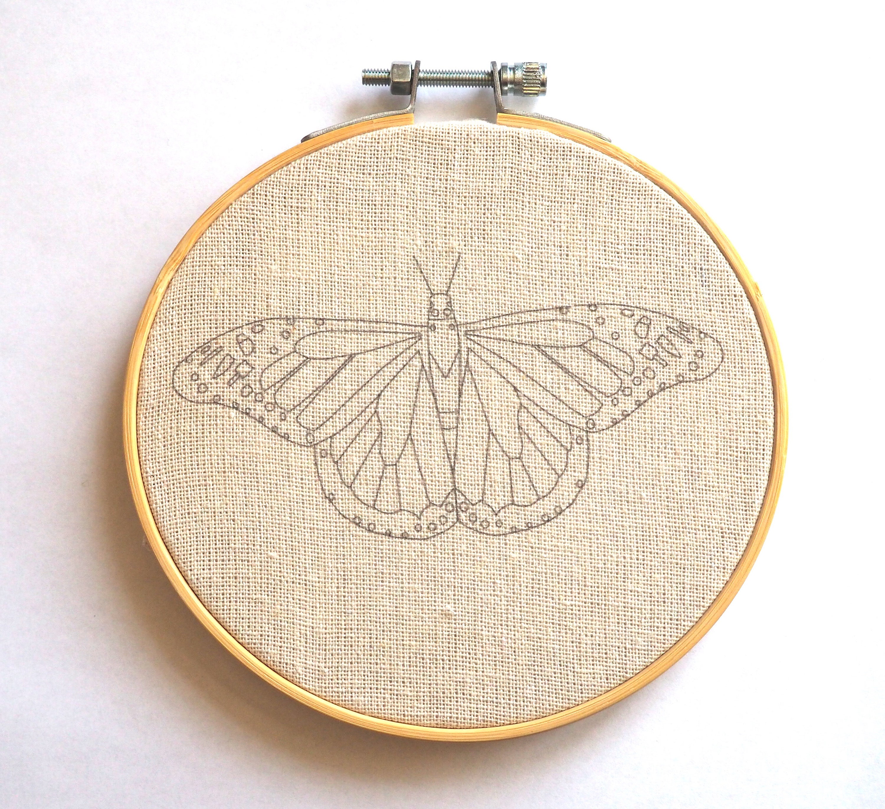 Monarch Butterfly Embroidery DIY kit Etsy