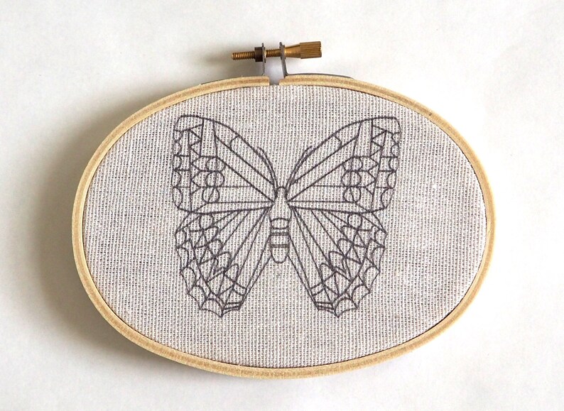 Stichophthalma Godfreyi Butterfly DIY Embroidery Kit